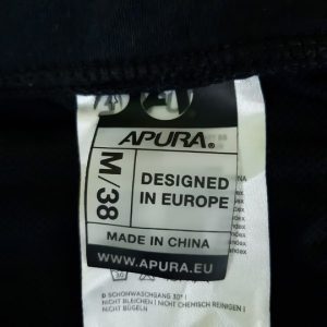 Biciklističke podgaće Apura, Vel. M/38 - Slika 5