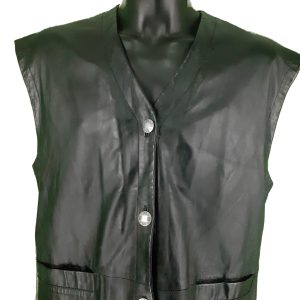 Kožni prsluk Miss, Vel. XL/46 - Slika 5