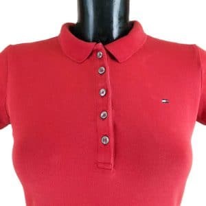 Majica Tommy Hilfiger, vel. M, slim fit, crvena - Slika 4