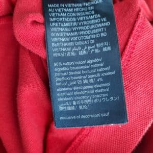 Majica Tommy Hilfiger, vel. M, slim fit, crvena - Slika 5