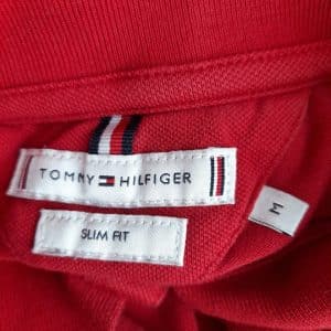 Majica Tommy Hilfiger, vel. M, slim fit, crvena - Slika 6
