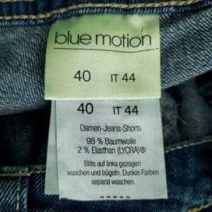 Šorts Blue Motion, vel. M/40, teksas - Slika 4
