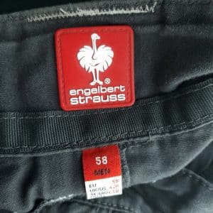 Radne bermude Engelbert Strauss, vel. XL/58, cordura - Slika 5