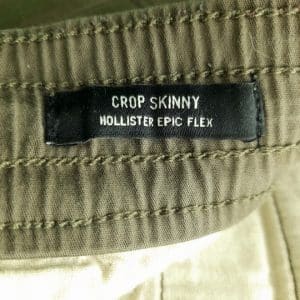 Pantalone Hollister, crop skinny - Slika 4