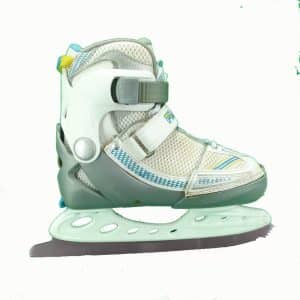 Klizaljke Fila, vel. 32-35, X-One Ice - Slika 3