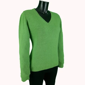 Džemper Montego, vel. L, jagnjeća vuna, zeleni - Slika 2