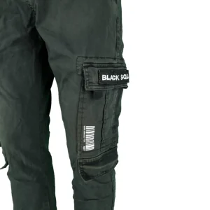 Pantalone Black Squad, džeparice, cargo - Slika 4