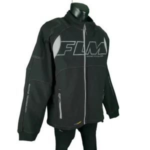 Moto jakna FLM, Vel. 2XL/58/60, softshell, racing - Slika 2