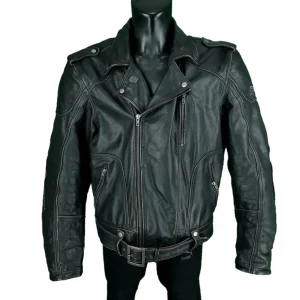 Moto jakna Spirit, Vel. 3XL/60/62, kožna - Slika 2