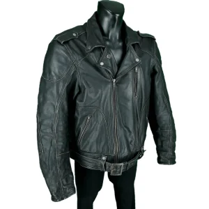 Moto jakna Spirit, Vel. 3XL/60/62, kožna - Slika 3