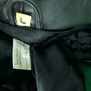 Moto jakna kožna, bomber - Slika 4