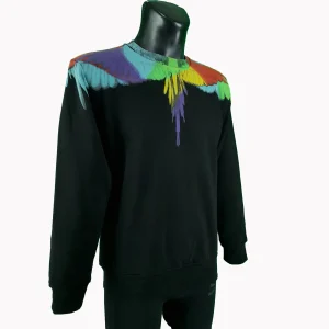 Dukser Marcelo Burlon, vel. S, Wings Duks - Slika 3