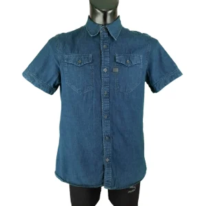 Košulja G-Star Raw, teksas - Slika 2