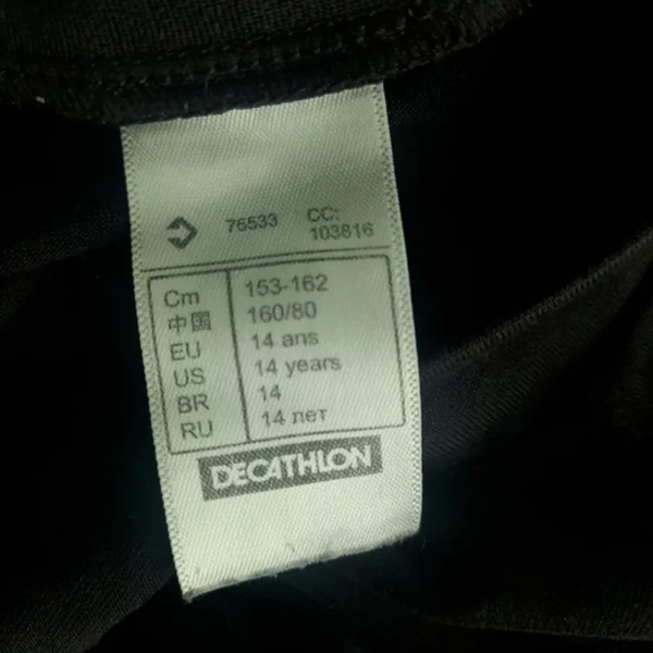 Termo majica Wedze, crna 5 Termo majica Wedze, crna