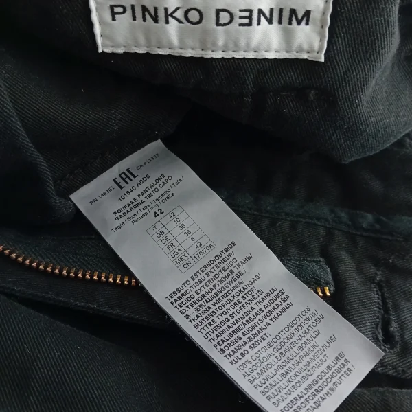 Pantalone PINKO DENIM — etiketa-brend