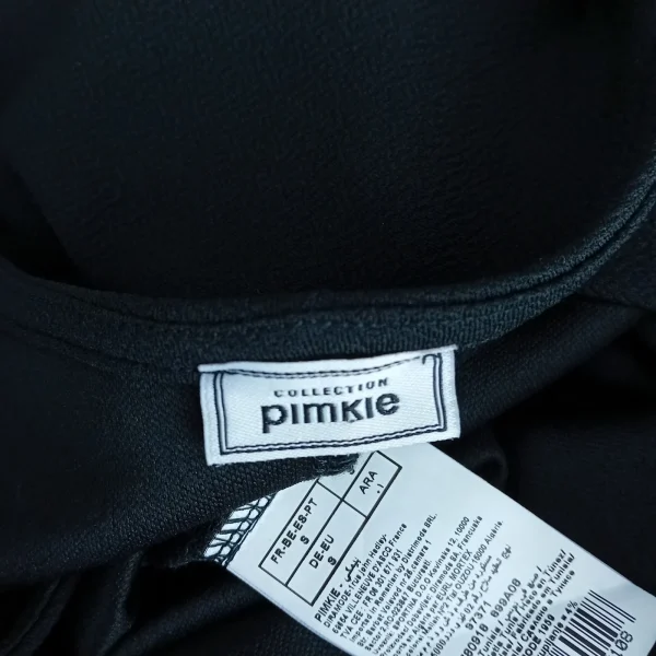 Crna haljina Pimkie 3 Crna haljina Pimkie — etiketa-brend