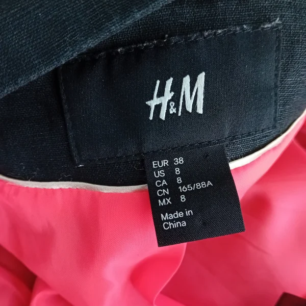 Blejzer H&M, crni 3 Blejzer H&M, crni — etiketa-brend