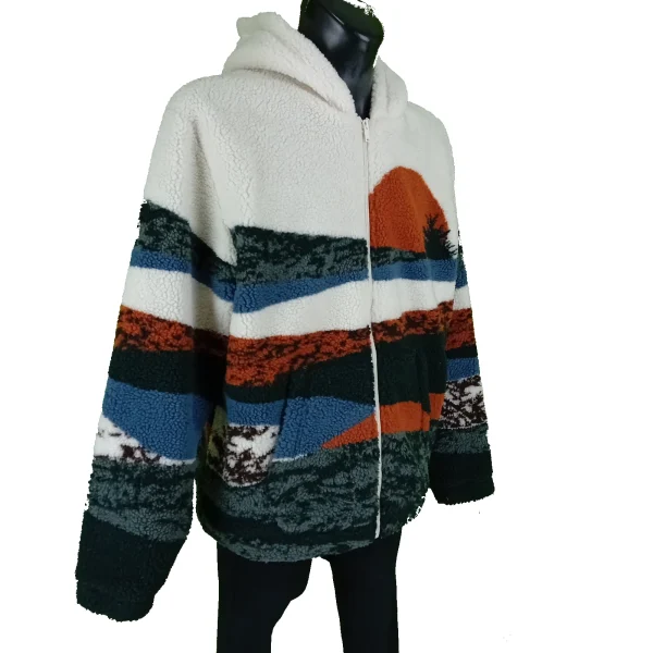 Jakna MCNEAL, oversize polar 1 Jakna MCNEAL, oversize polar — bočna