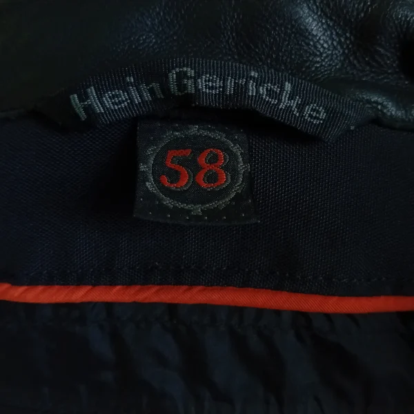Moto jakna Hein Gericke, kožna — etiketa-brend